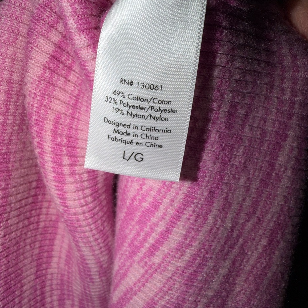 l*space Pink Ribbed Tie-Front Maxi - Picture 3 of 3